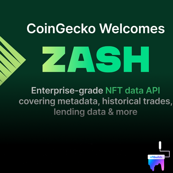 CoinGecko acquires NFT data infrastructure provider Zash